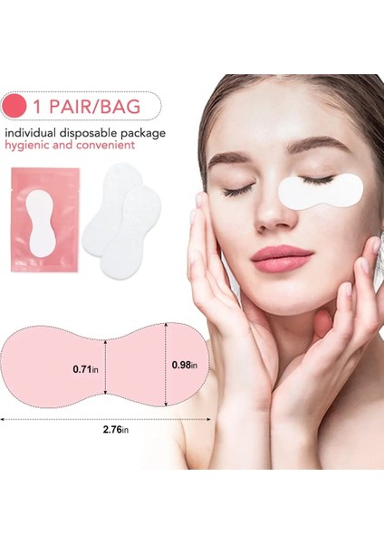 100 Adet 100 Çift Kirpik Yama Hidrojel Yamalar Kirpik Uzatma Yama Kirpik Uzatma Malzemeleri Jel Ped Göz Altında Yamalar Pedleri (Yurt Dışından) fiyatları