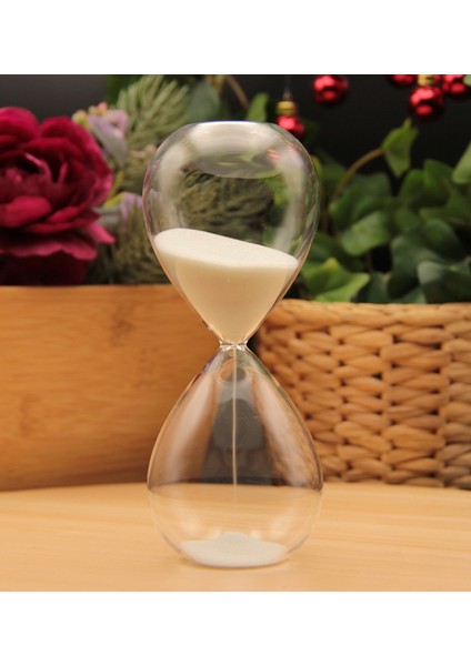 Cam Kum Saati 10 Dakika - Beyaz