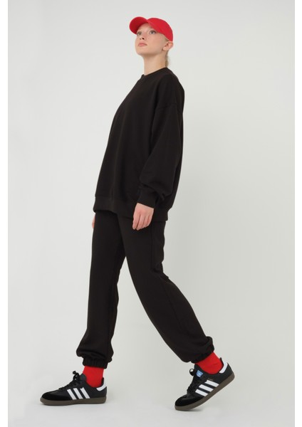 Basic Sweatshirt Siyah