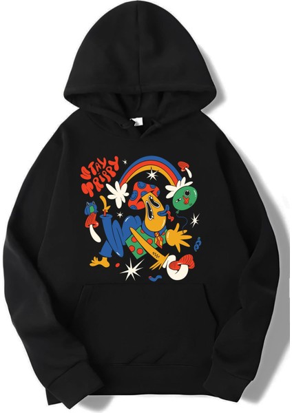 Brz Collection Unisex Oversize Trippy Hoodie