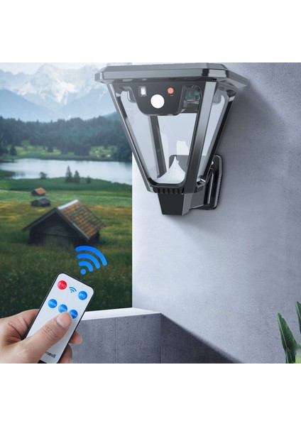 Yüksek Parlaklık Güneş Işığı Açık Bahçe Işık Duvar Asılı Hafif Çim Lambası Sundurma Avlu Garaj (Yurt Dışından) fiyatları