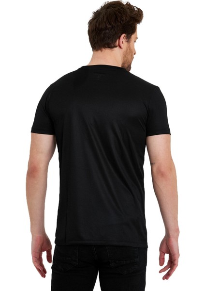 Erkek Spor Reflektör Baskılı Polyester Tişört fırsatları