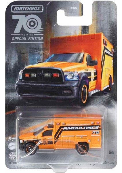 70. Yıla Özel Tekli Arabalar HMV17 - 2019 Ram Ambulance fiyatları