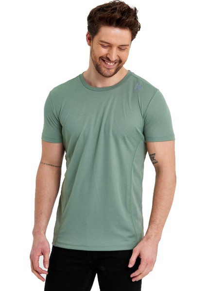 Erkek Spor Reflektör Baskılı Polyester Tişört indirimleri
