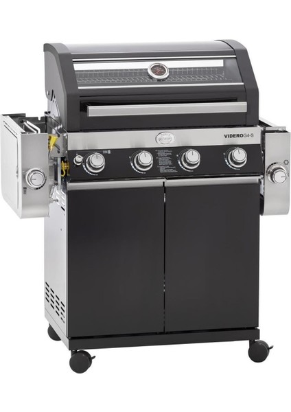 Videro G4-S Vario Gazlı Barbekü Istasyonu - Siyah fiyatları