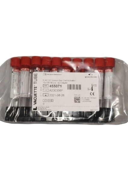 Vacuette Kan Alma Tüpü Jelli 8 ml