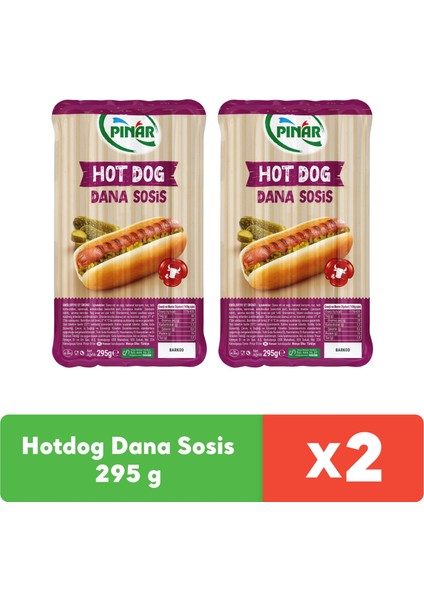 Hotdog Dana Sosis 295 gr x 2