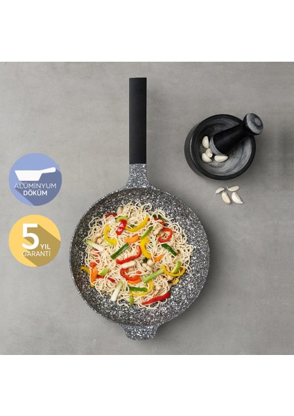 Perge Döküm Wok Tava - 30 cm fiyatları