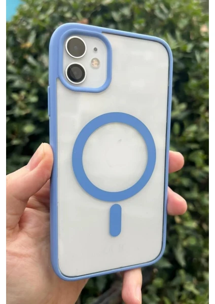 Vip Case Apple iPhone 11  Magsafe Wireless Şarj Özellikli Silikon 2mm Kamera Çıkıntılı Rema Kılıf