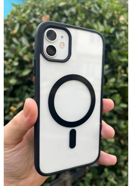 Apple iPhone 12 Pro Magsafe Wireless Şarj Özellikli Silikon 2mm Kamera Çıkıntılı Rema Kılıf