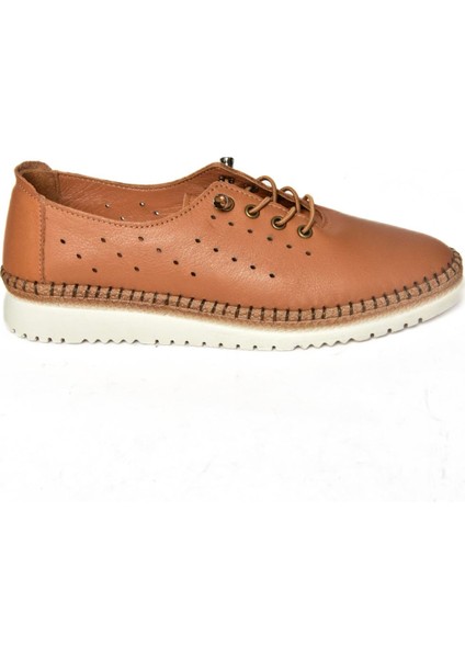 P555508103 Taba Deri Kadın Ayakkabı indirimleri