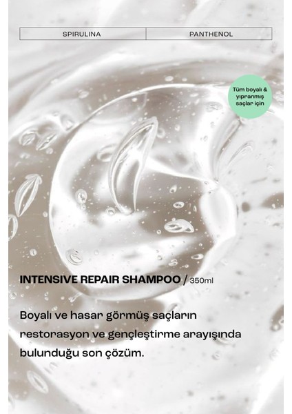 Intensive Repair Yıpranmış Saçlar Için Yoğun Bakım Şampuanı 350 Ml fiyatları