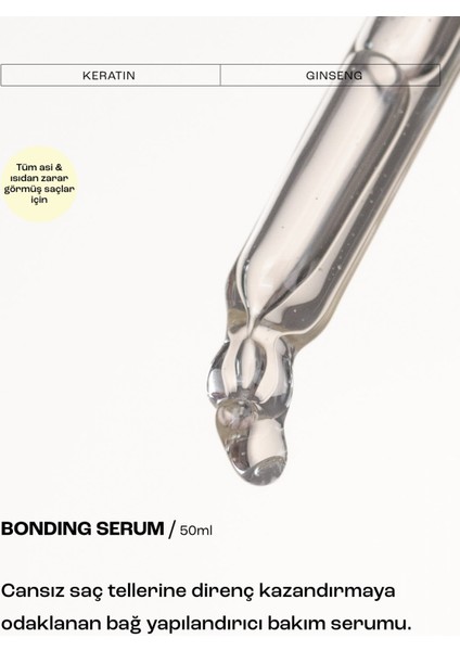 Bonding Bağ Yapılandırıcı Saç Bakım Yağı 50 ml