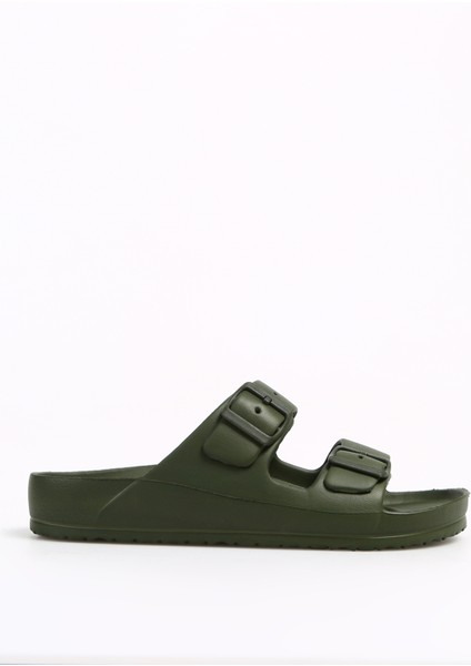 Haki Erkek Plaj Terliği TOMAS