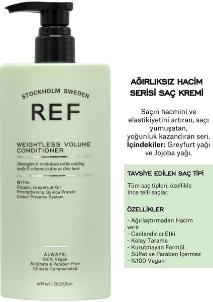 Weightless Volume Conditioner 600 ml