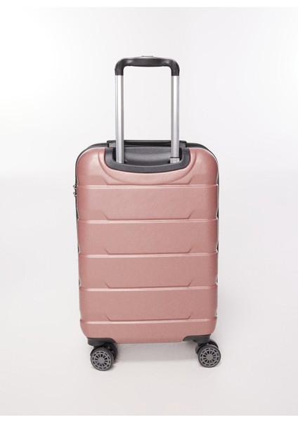 Açık Pembe 33X54X22 cm Kabin Boy Çekçekli Sert Valiz Ox One Lıne modelleri