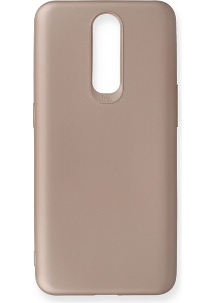 Oppo RX17 Pro Kılıf Premium Rubber Silikon - Rose Gold 109008