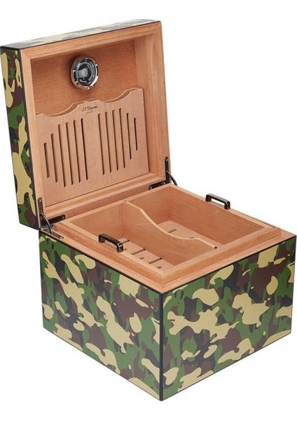 Kamuflaj Desenli Humidor Puro Kutusu 1317