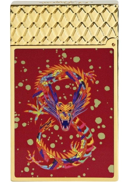 Ligne 2 Dragon Burgundy/gold Puro Çakmağı 16526 fiyatları