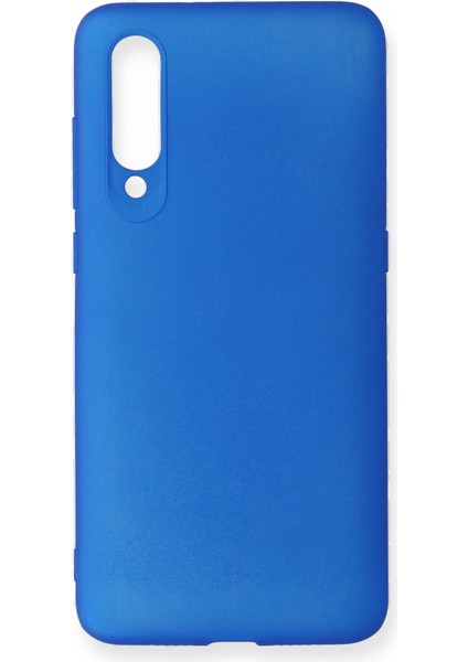 Xiaomi Mi 9 Kılıf Premium Rubber Silikon - Mavi 109008