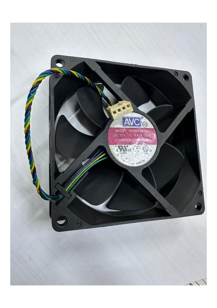 12 Volt 9 cm 4 Pinli Fan 12 Volt 0.41 Amper 4 Pinli 9 cm Fan 9X9X2.5 cm Fan