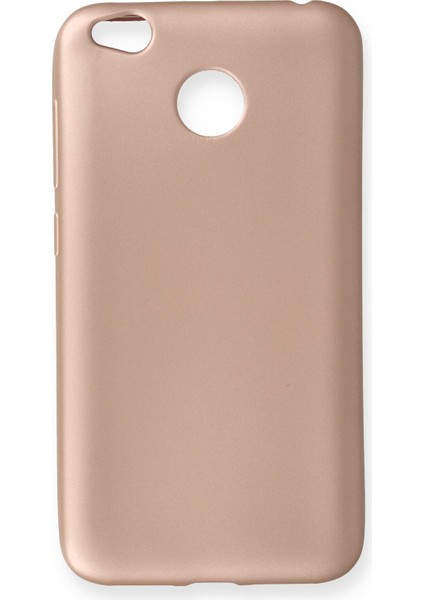 Xiaomi Redmi 4x Kılıf Premium Rubber Silikon - Rose Gold 109008