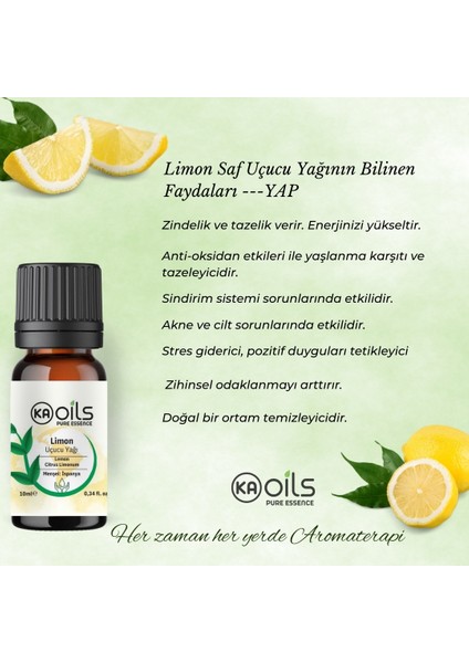 Limon Uçucu Yağı 10 ml