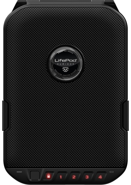Lifepod 2.0 Biometric Seyahat Humidoru Covert Black (LH20B-BK)