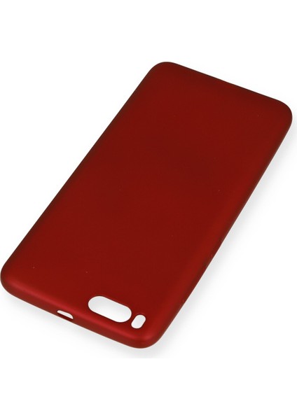 Xiaomi Mi Note 3 Kılıf Premium Rubber Silikon - Bordo 109008