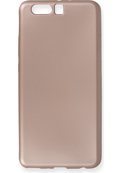 Huawei P10 Plus Kılıf Premium Rubber Silikon - Rose Gold 109008