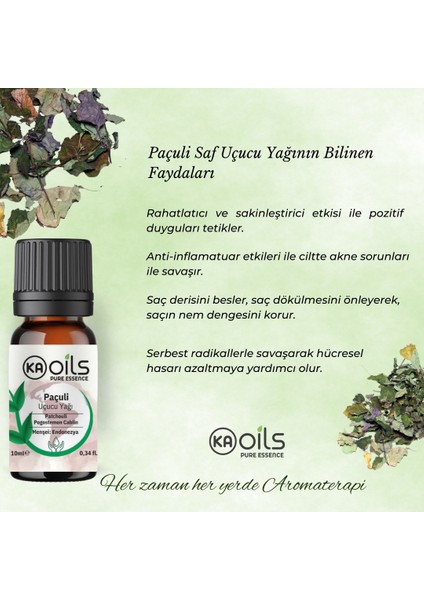 Paçuli Uçucu Yağı 10 ml