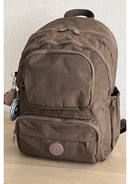 Vizon Orta Boy Okul Çantası Laptop ve Seyahat Sırt Çantası Su Geçirmez Ayıcık Anahtarlık Hediyeli modelleri