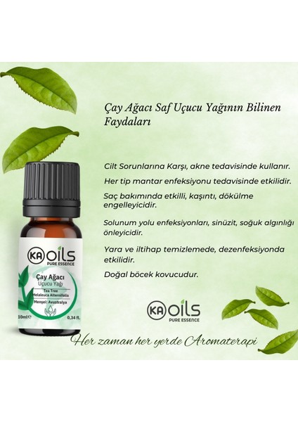 Çay Ağacı Uçucu Yağı 10 ml