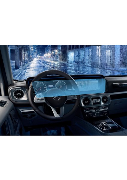 Mercedes G400 Ekran Koruyucu Multimedya ve Djital Ekran