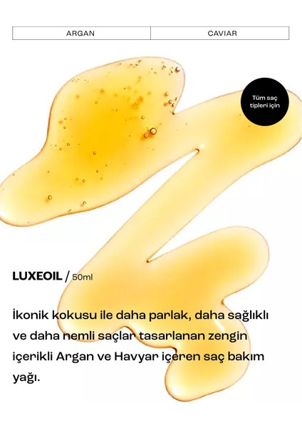 Luxeoil Argan Saç Bakım Yağı 50 Ml