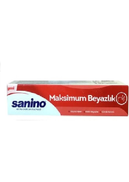 Diş Macunu Maksimum Beyazlık Yeni Ürün