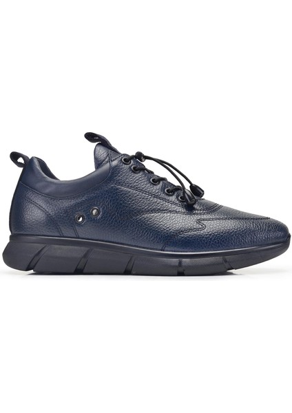 Lacivert Bağcıklı Erkek Sneaker -42103-