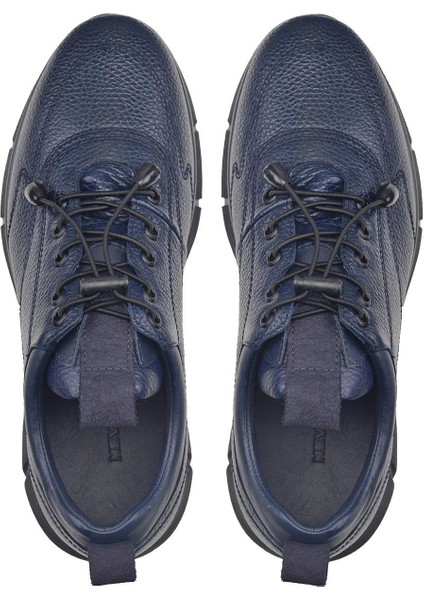 Lacivert Bağcıklı Erkek Sneaker -42103- modelleri