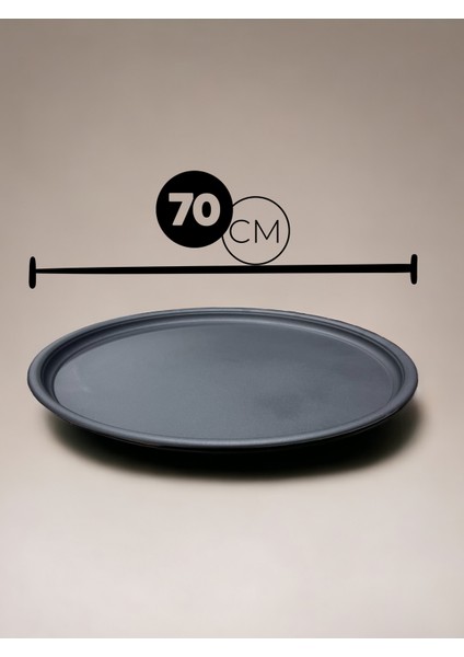 70 cm Sini Sofra, Yemek Sunum Tepsi, Yer Sofrası
