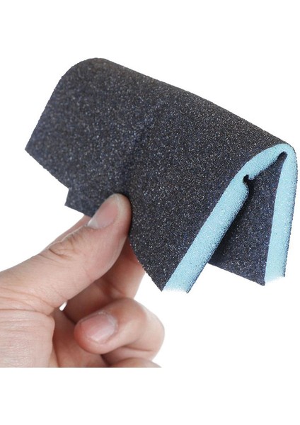 Yassı Sünger Zımpara 9.5 x 12.5 cm Takoz Blok Flex Taşlama Ahşap El Zımparası 150 Kum 1 Adet