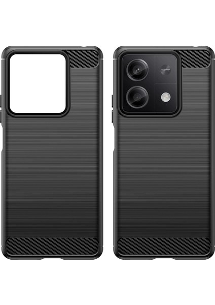 Xiaomi Redmi Note 13 Için Yumuşak Karbon Fiber Fırçalanmış Tpu Telefon Kılıfı (Yurt Dışından) fırsatları