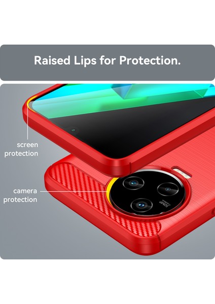 Infinix Note 12 Pro Için Yumuşak Karbon Fiber Fırçalanmış Tpu Telefon Kılıfı (Yurt Dışından) indirimleri