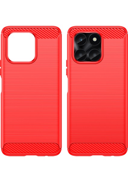 Honor X6A Için Yumuşak Karbon Fiber Fırçalanmış Tpu Telefon Kılıfı (Yurt Dışından) fırsatları