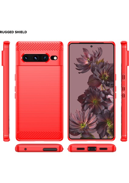 Google Pixel 7 Pro Için Yumuşak Karbon Fiber Fırçalanmış Tpu Telefon Kılıfı (Yurt Dışından) fiyatları