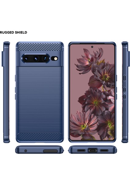 Google Pixel 7 Pro Için Yumuşak Karbon Fiber Fırçalanmış Tpu Telefon Kılıfı (Yurt Dışından) fiyatları