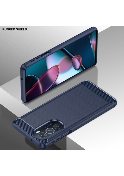 Motorola Edge 30 Pro Için Yumuşak Karbon Fiber Fırçalanmış Tpu Telefon Kılıfı (Yurt Dışından) fırsatları