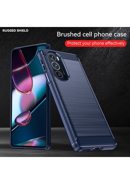 Motorola Edge 30 Pro Için Yumuşak Karbon Fiber Fırçalanmış Tpu Telefon Kılıfı (Yurt Dışından) indirimleri