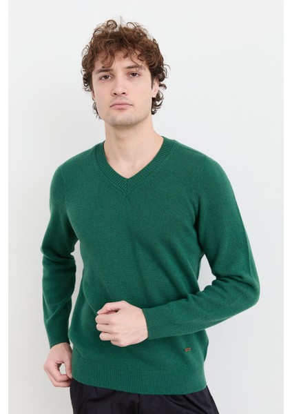 Erkek V Yaka Basic Yün Kazak Ö.başı modelleri