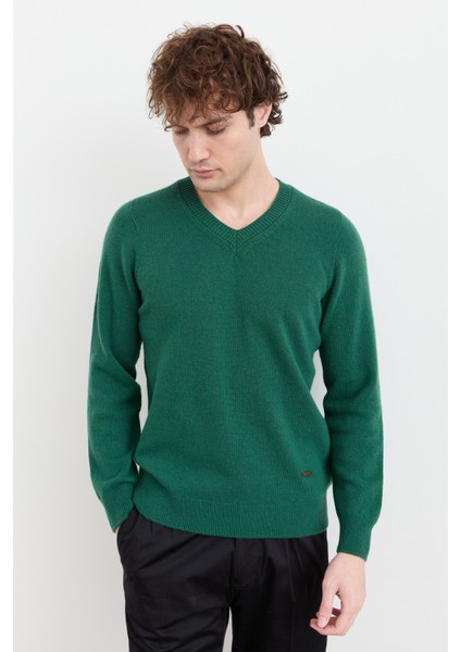 Erkek V Yaka Basic Yün Kazak Ö.başı fırsatları