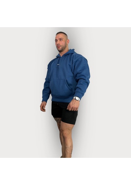 Oversize Pamuklu 3 Iplik Sweatshirt Hoodie - Titan Serisi fırsatları